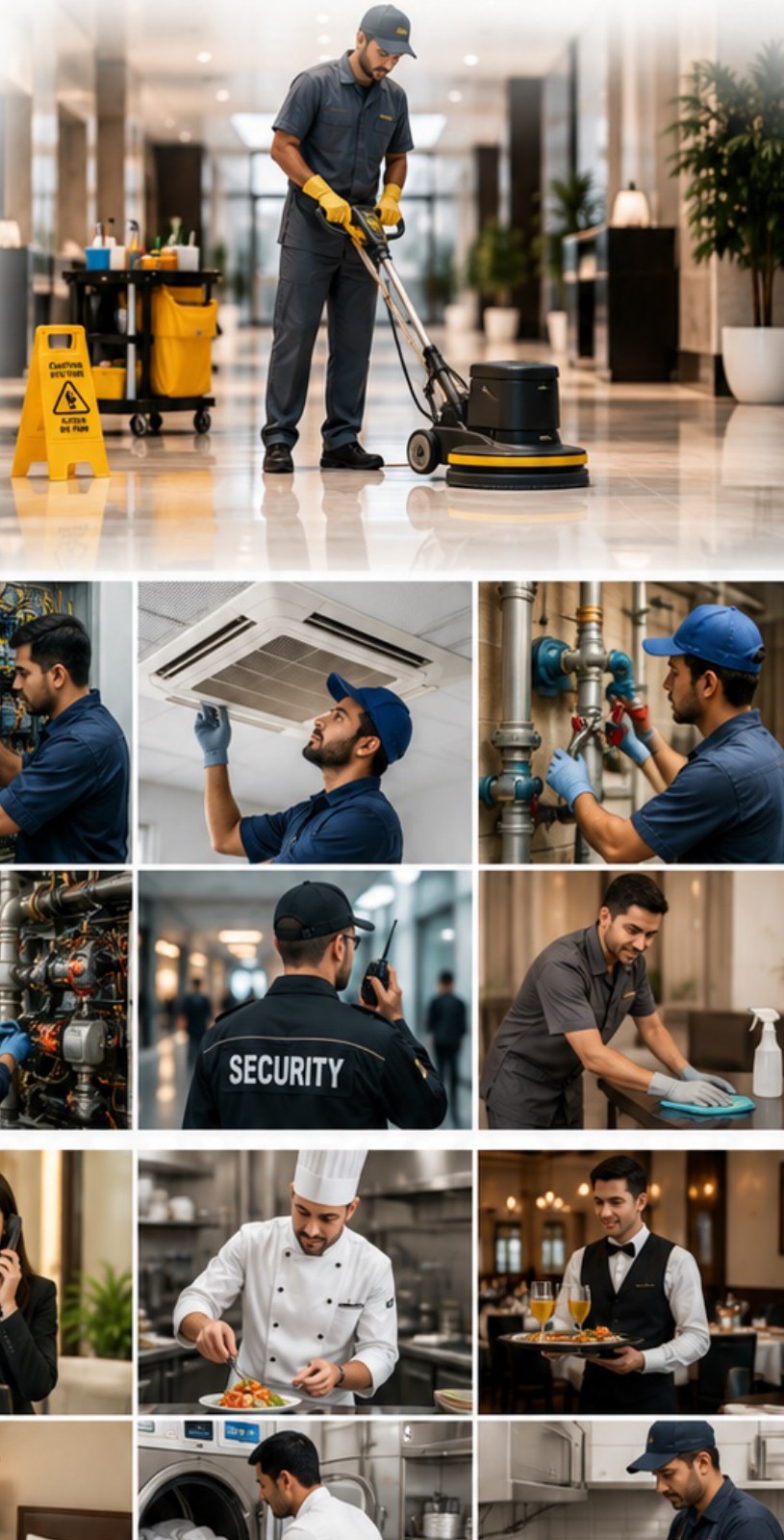 Facility Management, Maintenance & Hospitality
